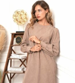 Robe Rachele Taupe