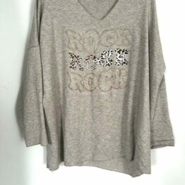 Pull rock gris