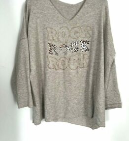 Pull rock gris