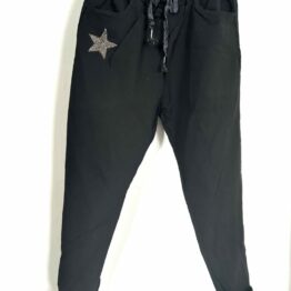 Panta jogg noir stars