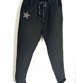 Panta jogg noir stars