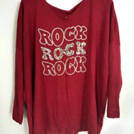 Pull rock rouge