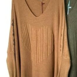 Pull doux Rosalie camel