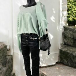 Pull doux Rosalie Menthe