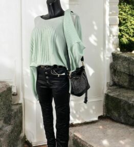 Pull doux Rosalie Menthe