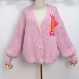 Cardigan Pink le soleil