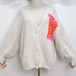 Cardigan White le soleil