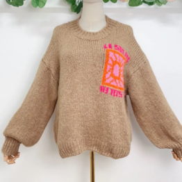 Pull le soleil camel