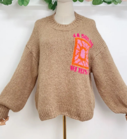 Pull le soleil camel